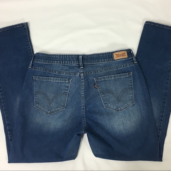 Levi’s 525 Perfect Waist Straight Leg Jeans Sz 14P - Picture 3 of 5